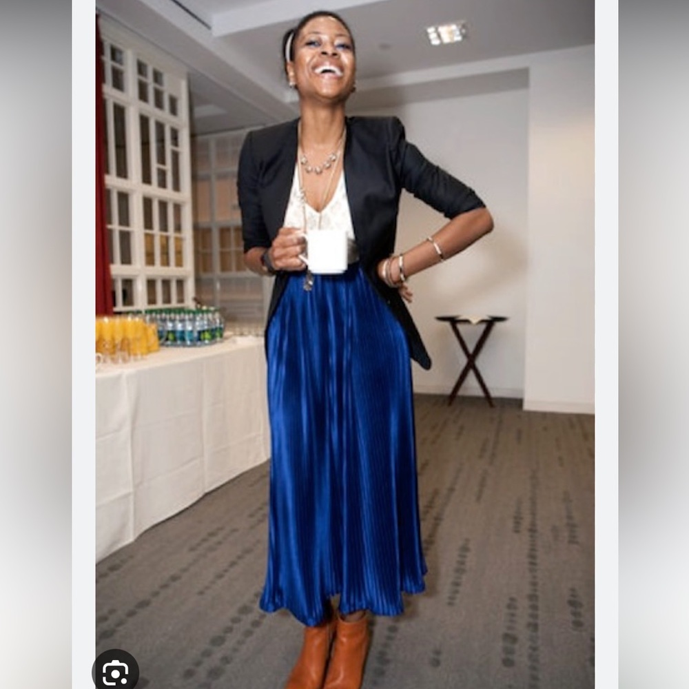 American Apparel Accordion Skirt